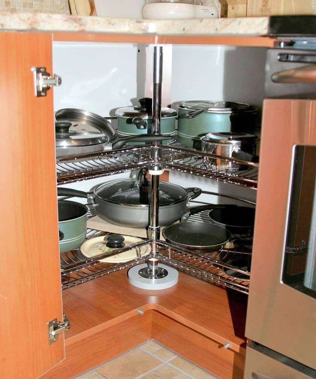Выдвижной механизм для шкафа кухни